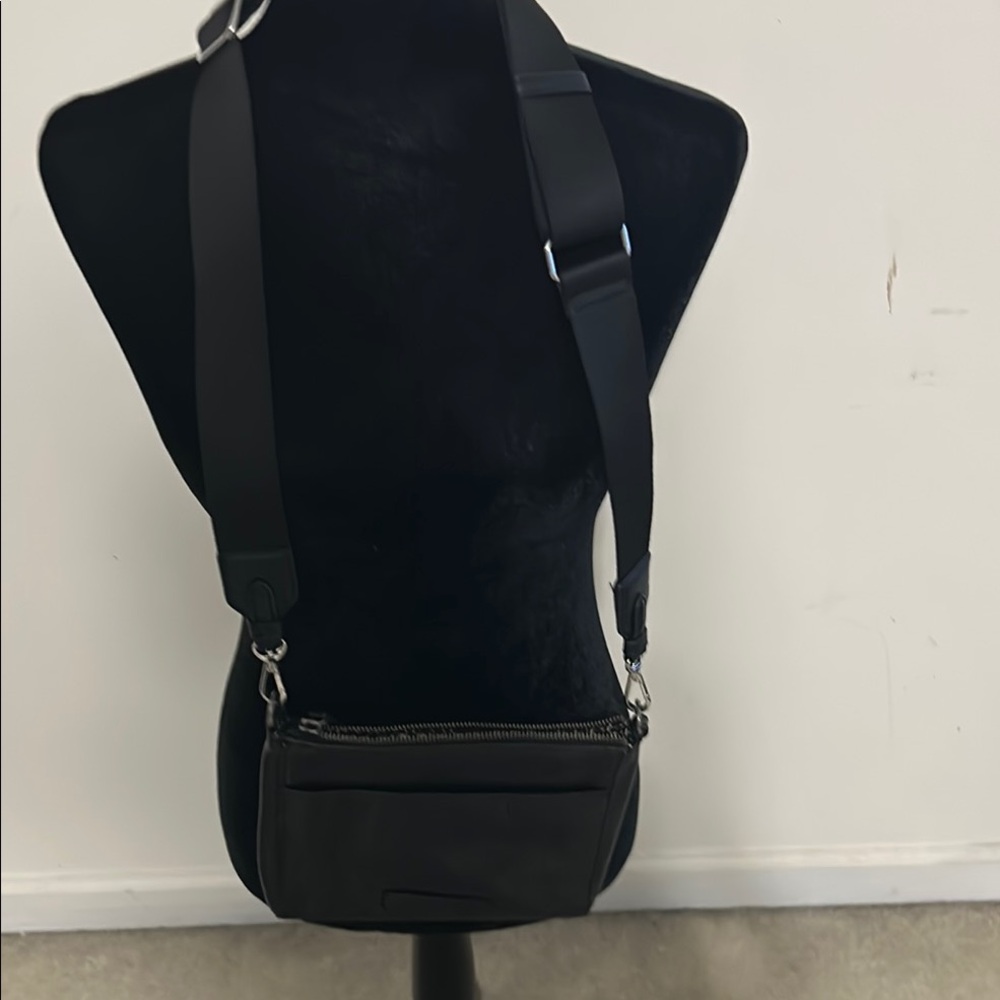 Lucky brand, black leather bag